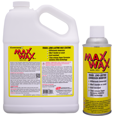 Recubrimiento preventivo contra la corrosión duradero y seco MaxWax